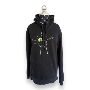 Dream Face 14 Million Subscriber Hoodie Black Drawstring Unisex Small Sweatshirt